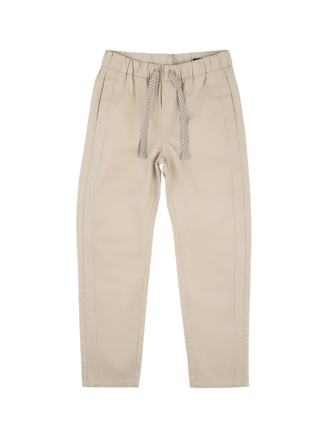 

Allen Solly Junior Boys Slim Fit Mid-Rise Trousers, Beige