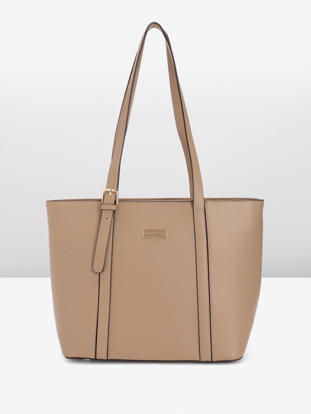 

Van Heusen Women Solid Shoulder Bag, Brown