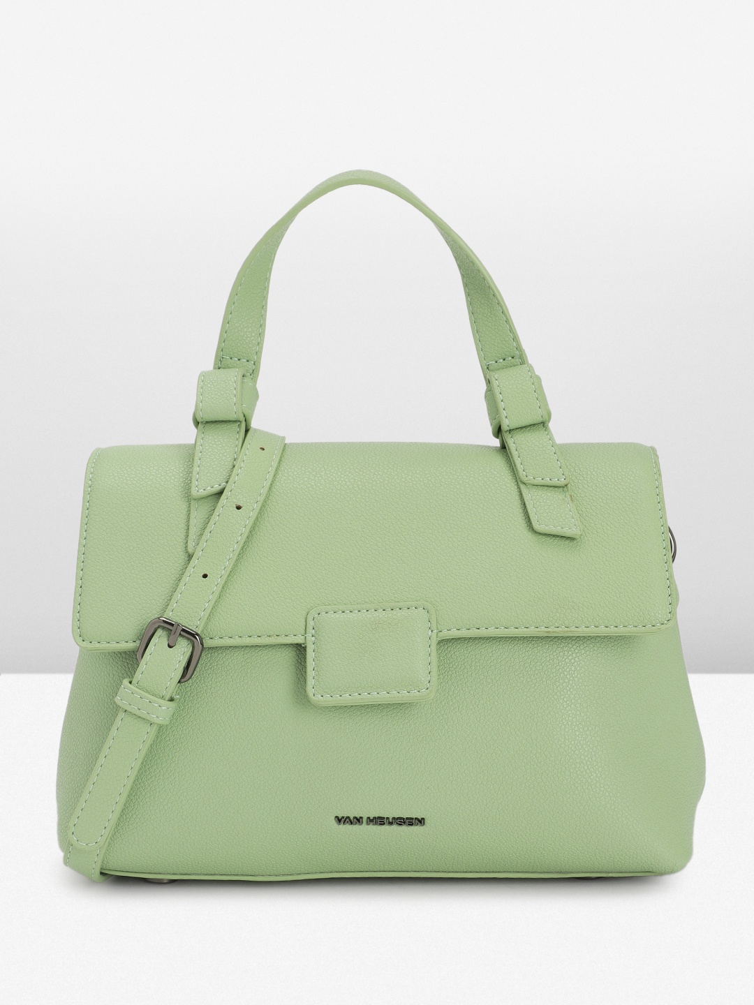 

Van Heusen Women Solid Satchel, Green