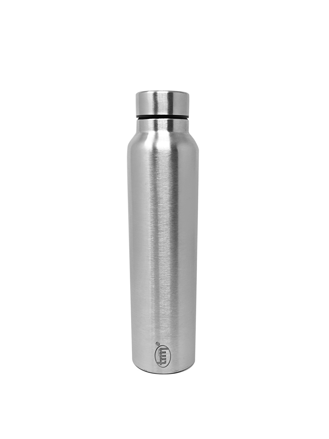 

TRM Silver Toned Single Walled Stainless Steel Water Bottle 1 L