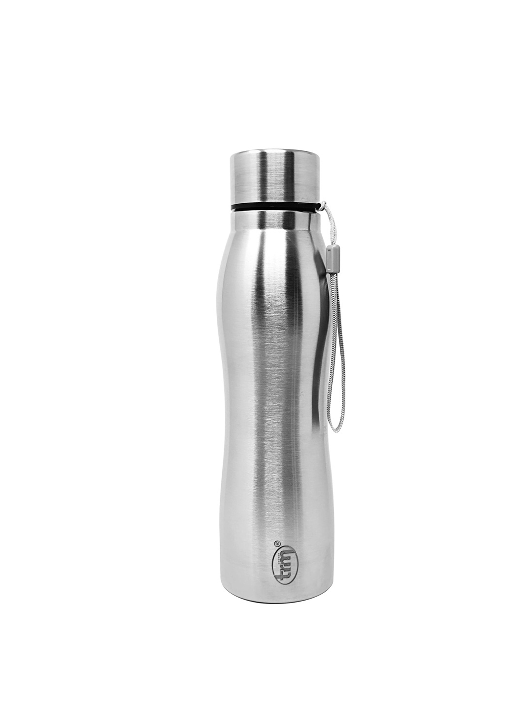 

TRM Silver toned Solid Stainless steel Water Bottle 1000ml