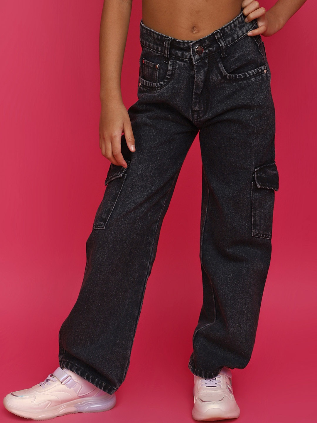

V-Mart Girls Black Jeans