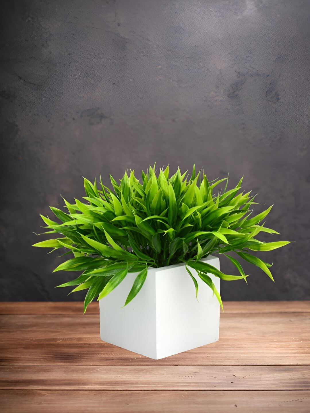 

DECOREBUGS Green Bamboo Artificial Plant With Pot