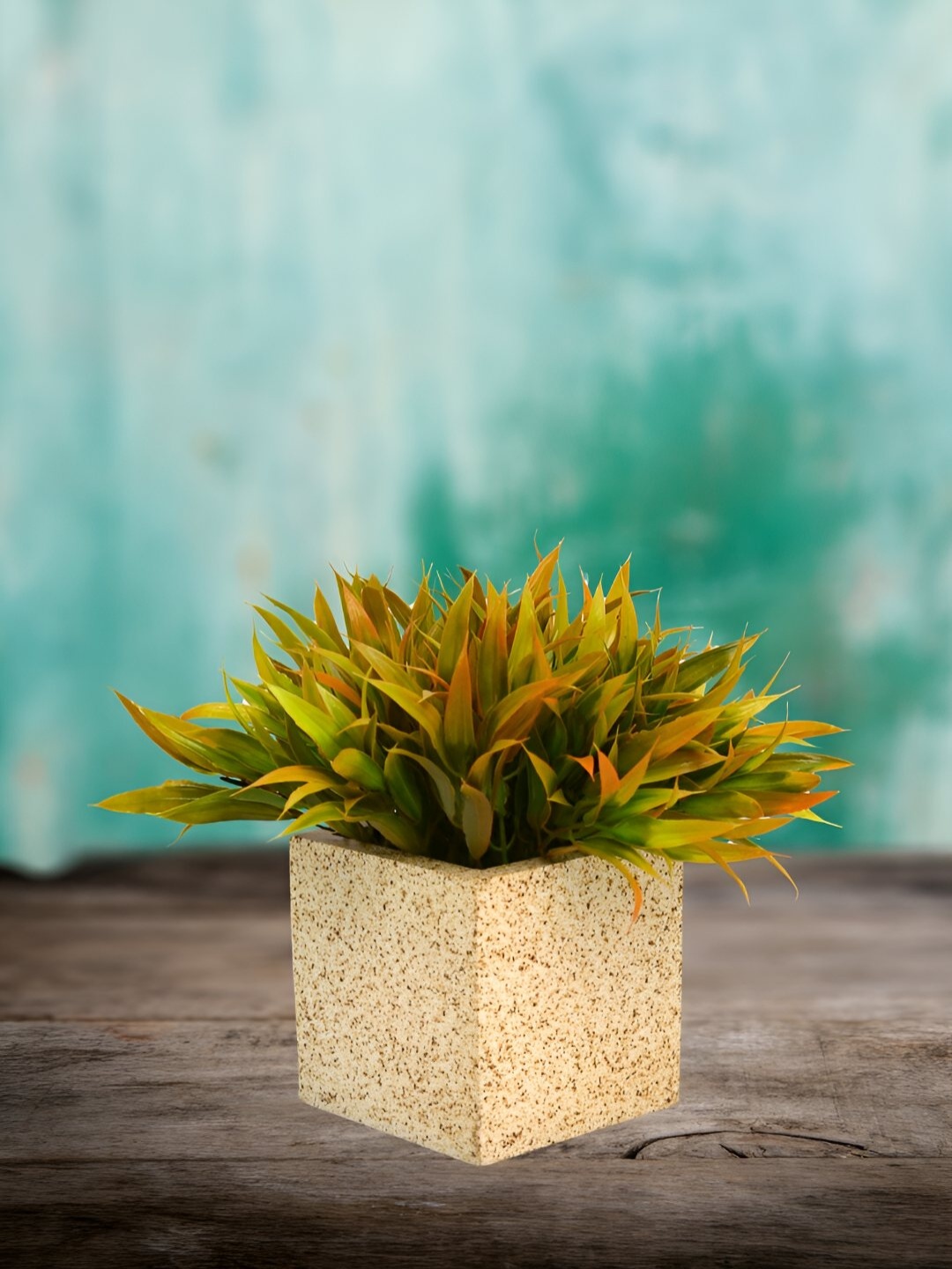 

DECOREBUGS Green Bamboo Artificial Plant With Pot