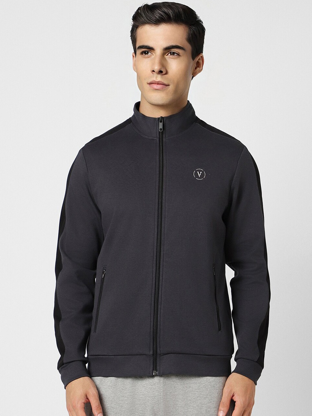 

Van Heusen Flex Long Sleeves Sporty Jacket, Black