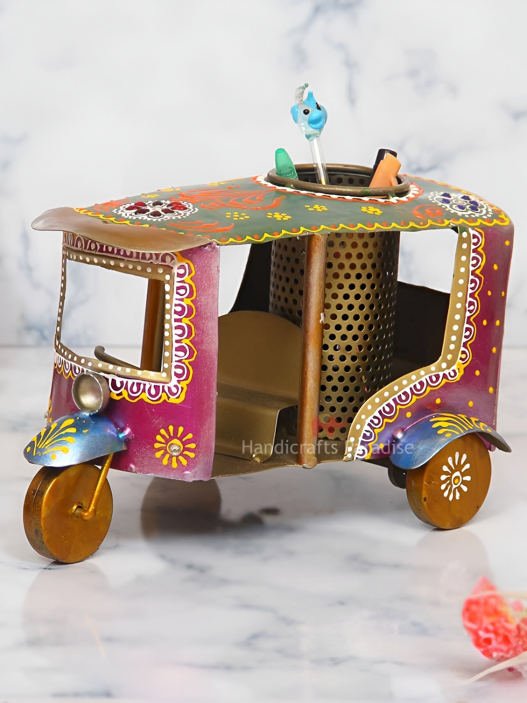 

HANDICRAFTS PARADISE Pink Medium Showpiece