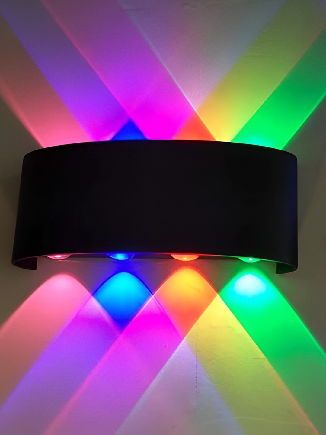 

blissbells Black 8 Way Rgb Updown Outdoor Lamp
