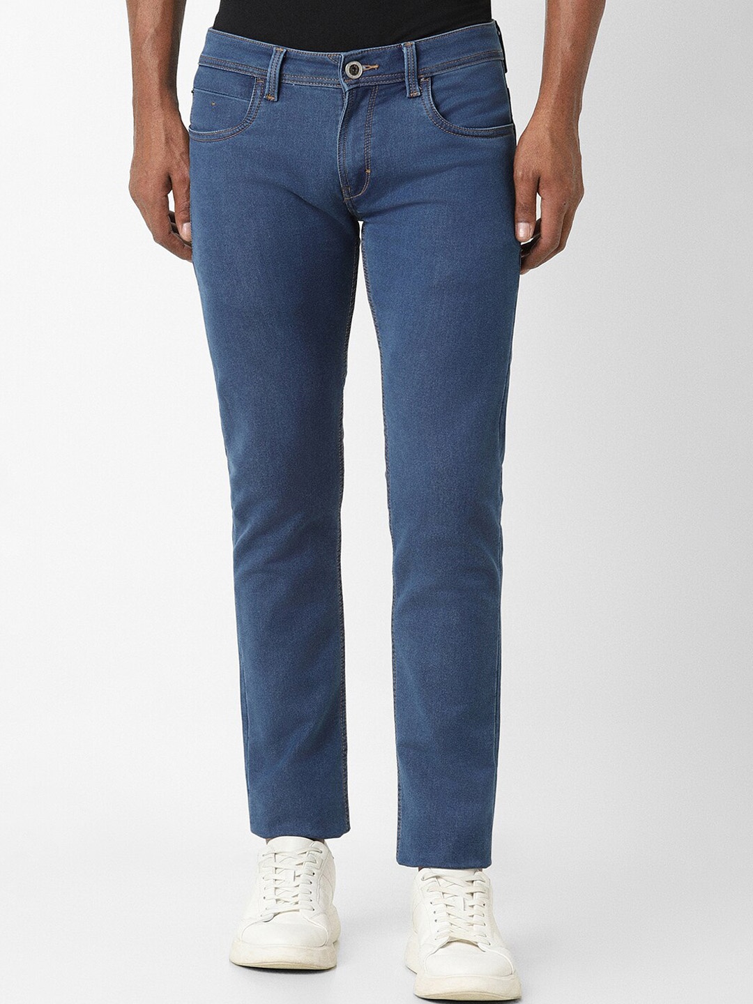 

Peter England Casuals Men Low-Rise Skinny Fit Stretchable Jeans, Blue