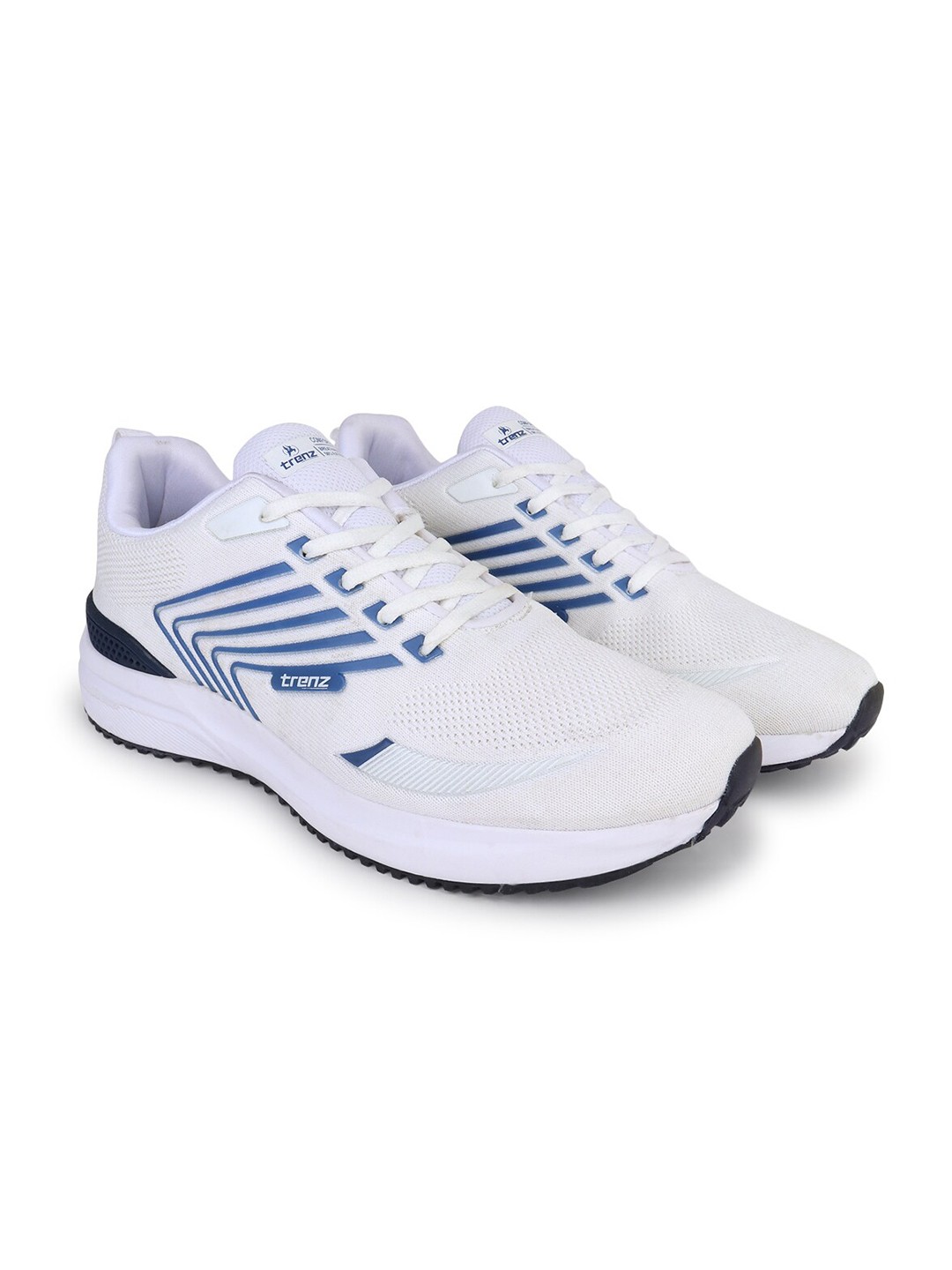 

Trenz Men Mesh Running Shoes, White