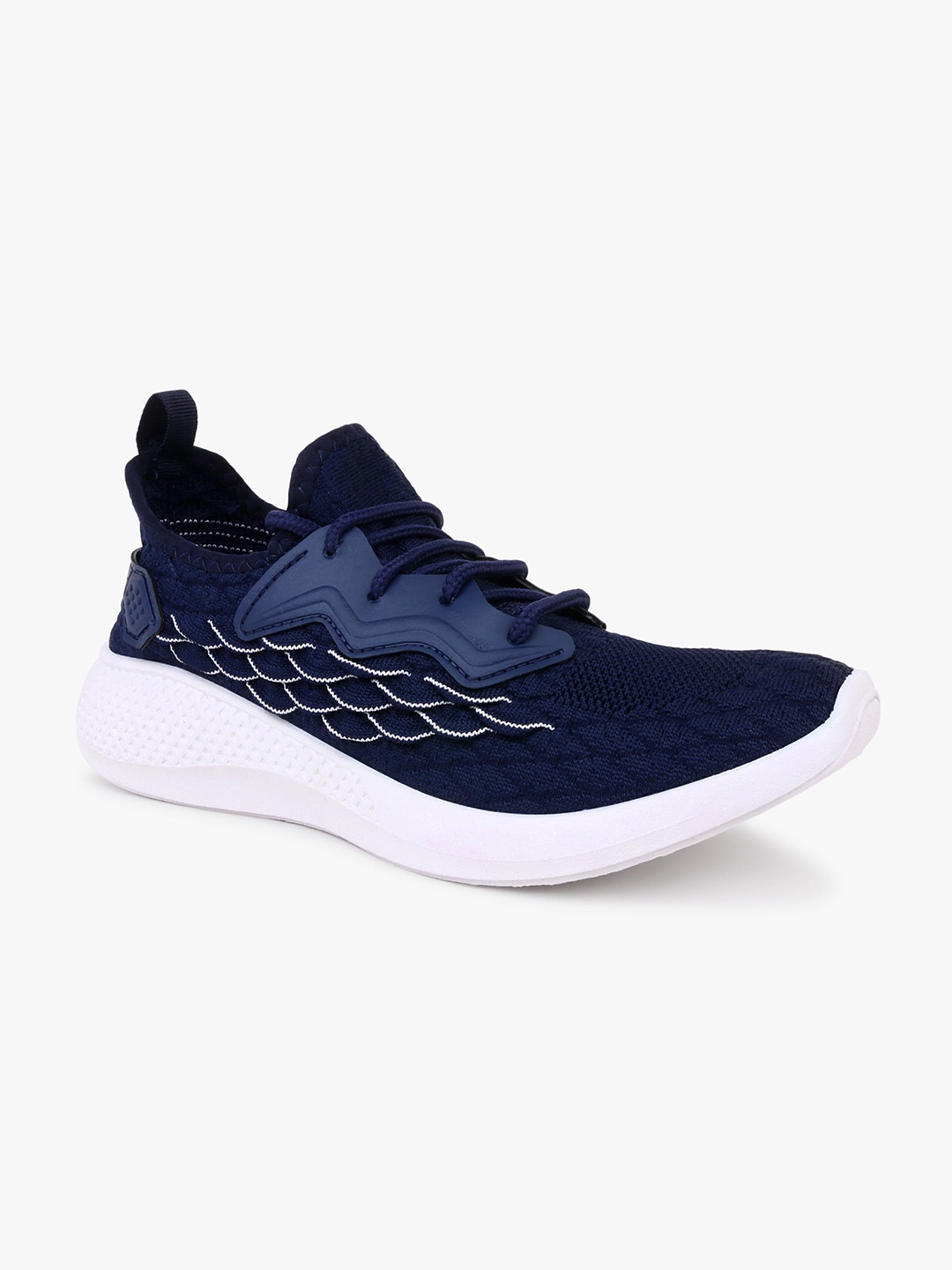 

Trenz Men Mesh Running Shoes, Navy blue