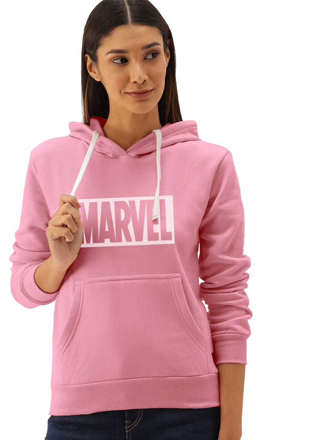 

BAESD Hooded Cotton Pullover Sweatshirt, Pink