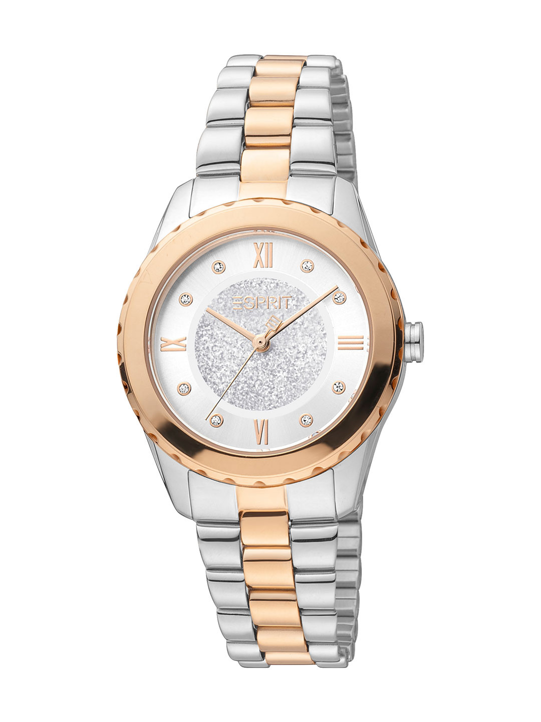 

ESPRIT Women Stainless Steel Straps Analogue Watch ES1L320M0155, Gold