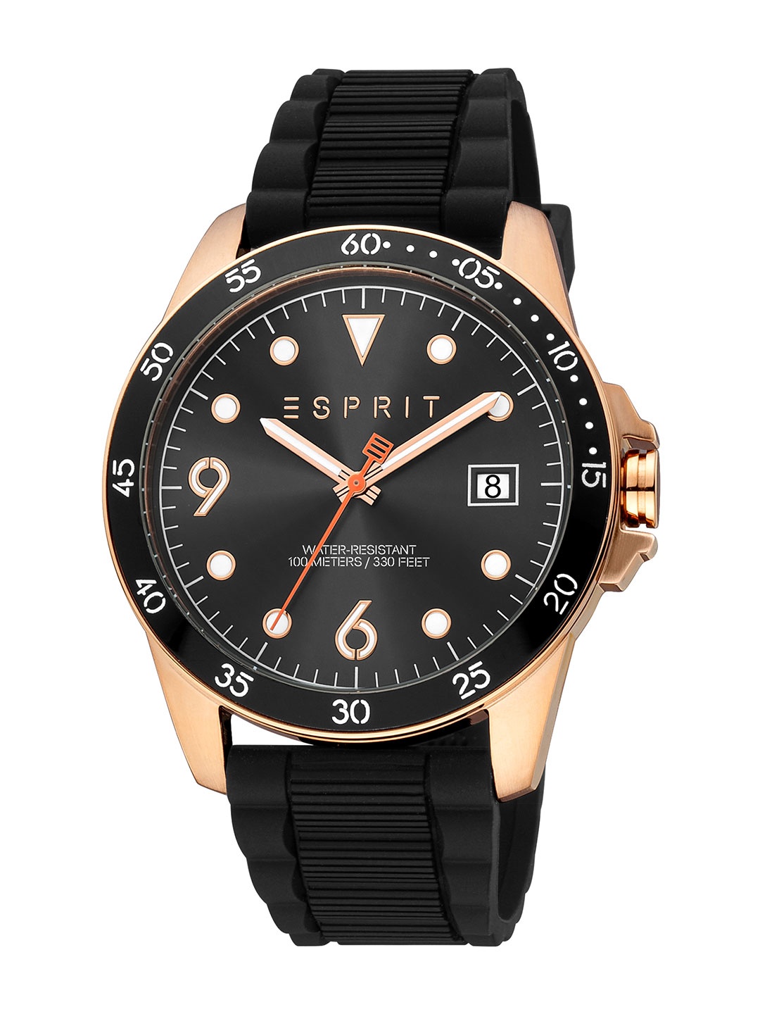 

ESPRIT Men Multi Function Analogue Watch ES1G389P0035, Black