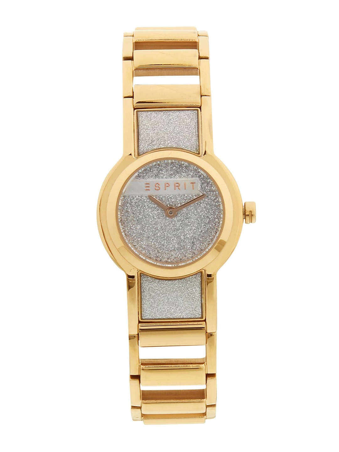 

ESPRIT Women Stainless Steel Bracelet Style Straps Analogue Watch ES1L084M0025, Gold