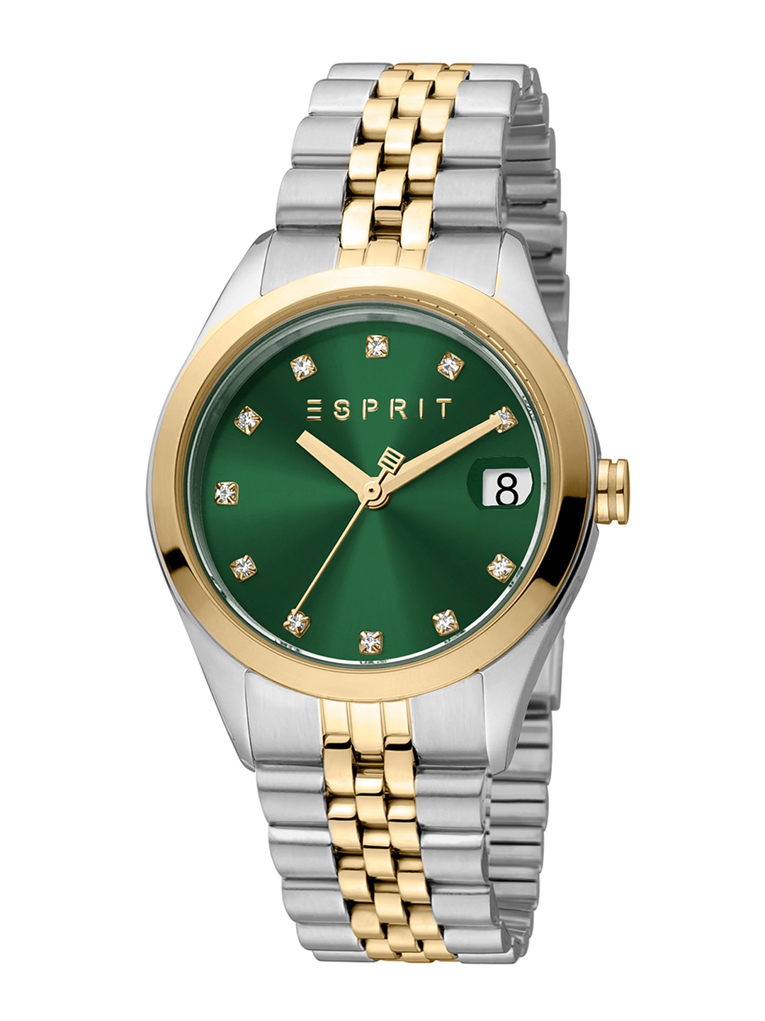 

ESPRIT Women Stainless Steel Straps Analogue Watch ES1L394M1045, Gold