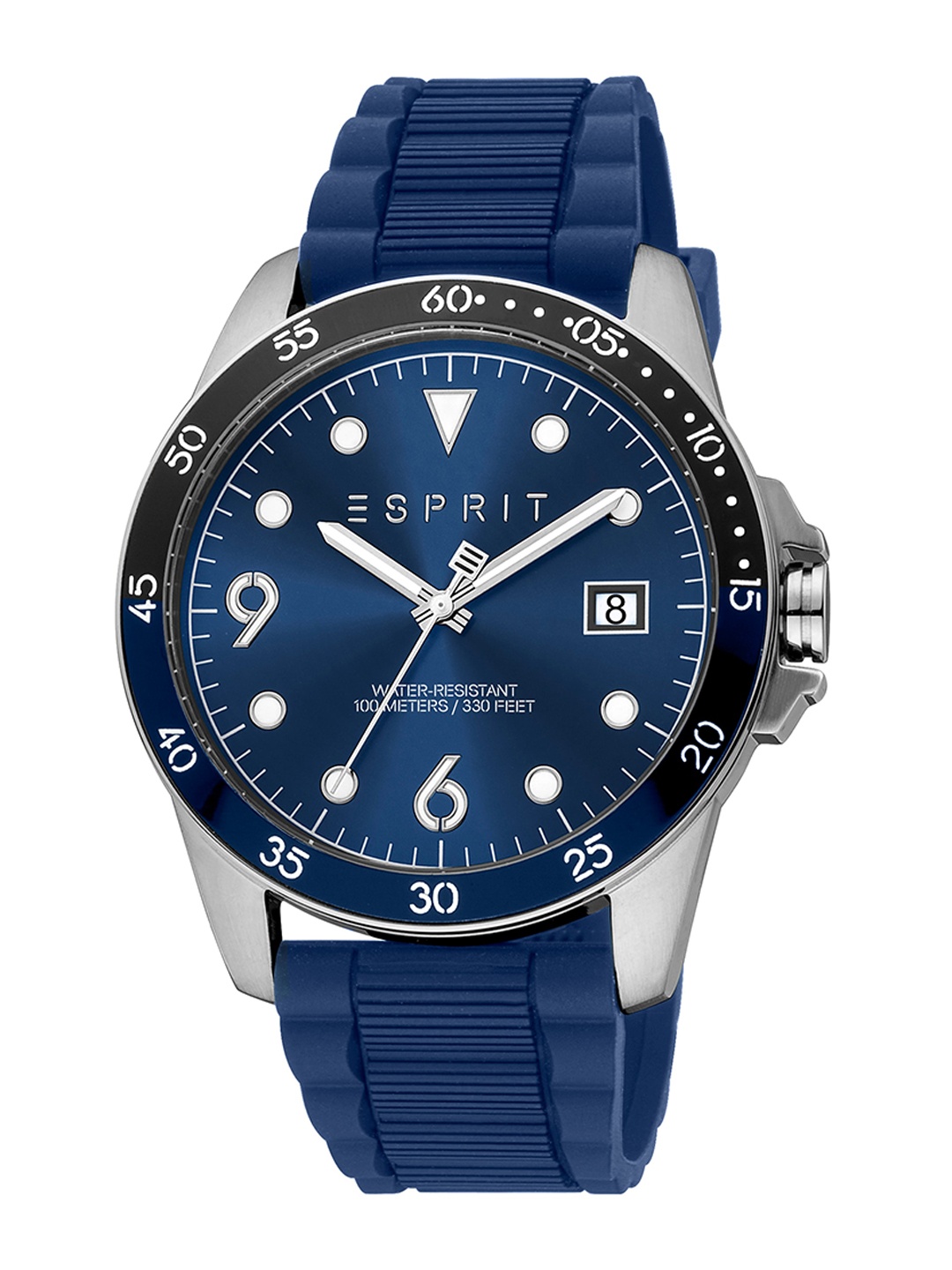 

ESPRIT Men Brass Dial & Straps Analogue Watch ES1G389P0015, Blue