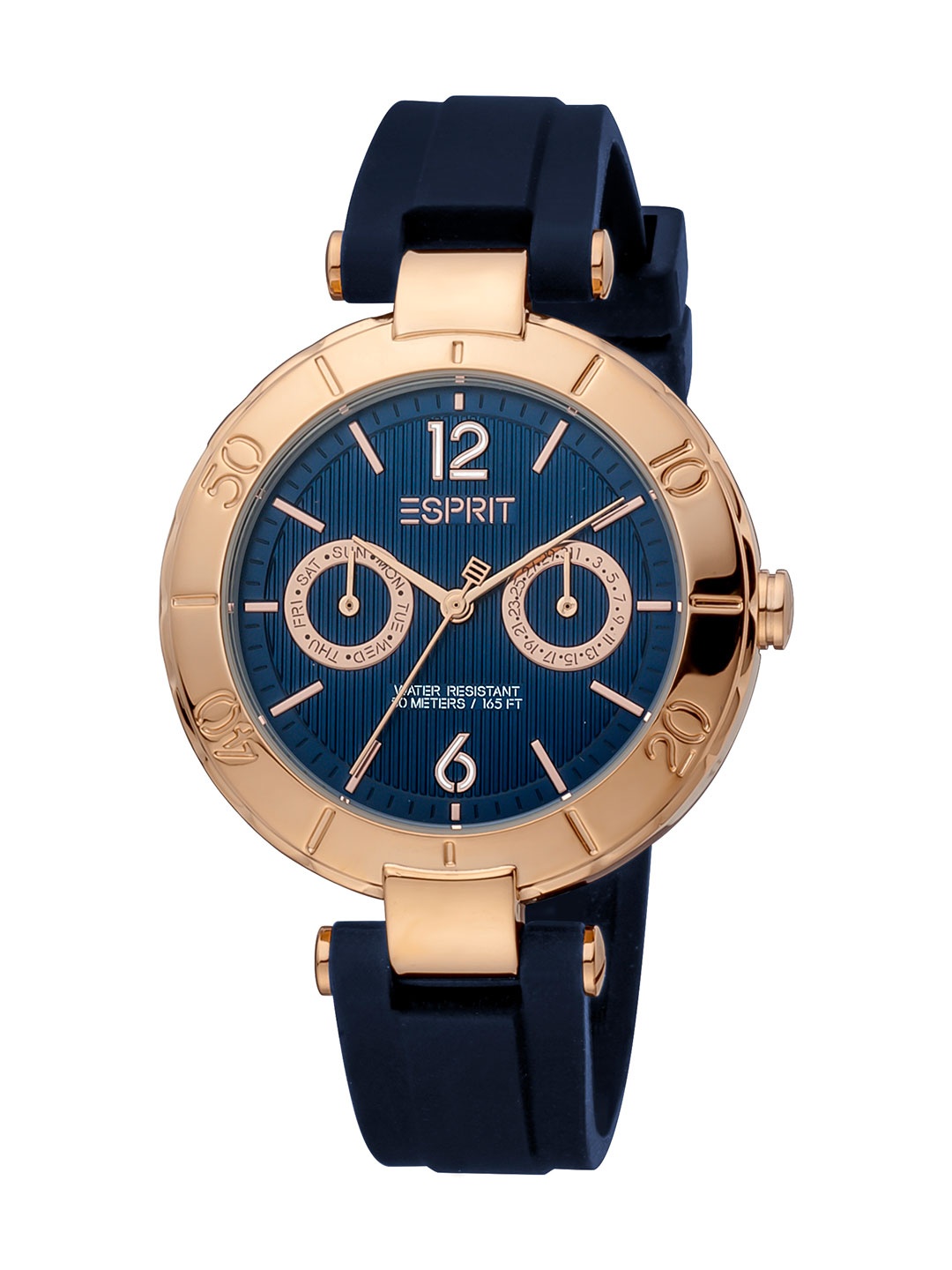 

ESPRIT Women Brass Dial & Straps Analogue Watch ES1L286P0045, Blue