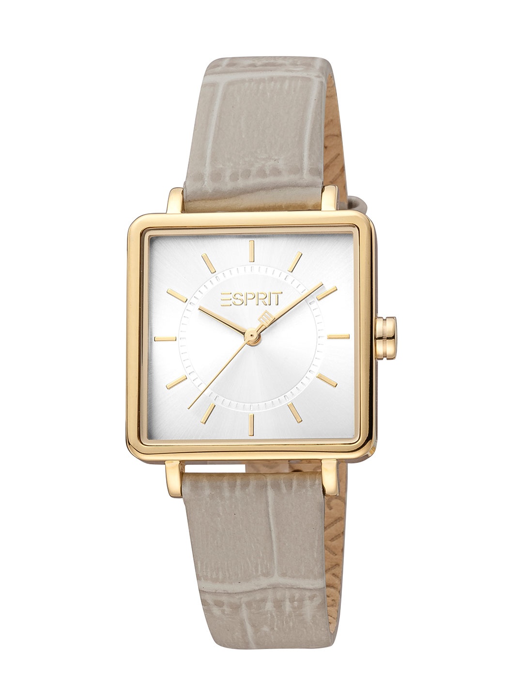 

ESPRIT Women Leather Straps Analogue Watch ES1L323L0025, White