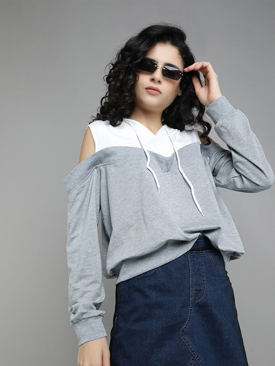 

LULU & SKY Hooded Pullover Sweatshirt, Grey