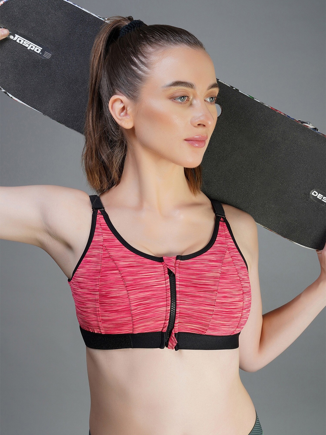 

INGRID Orange Bra Full Coverage