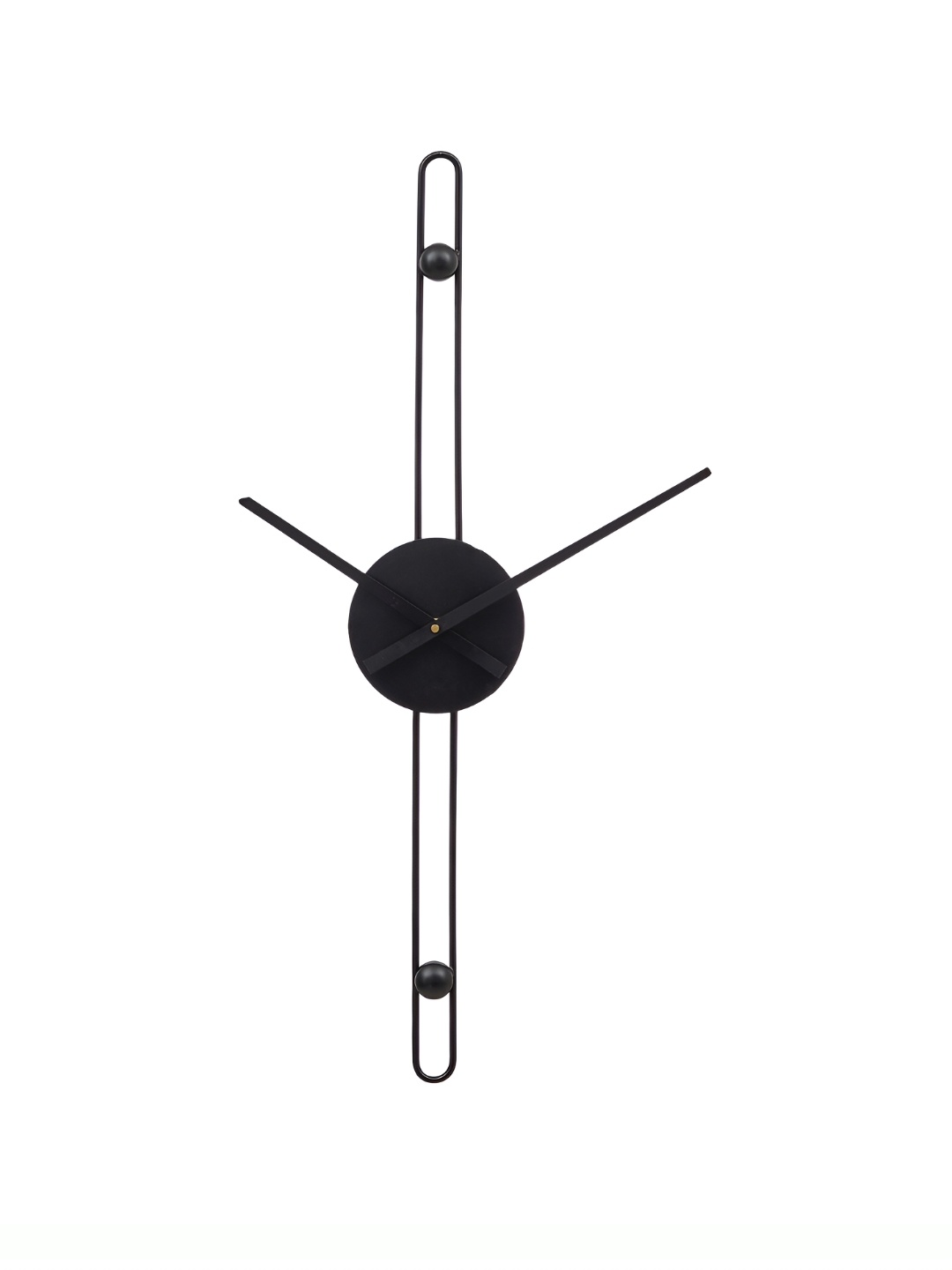 

CHRONIKLE Black Abstract Analogue Contemporary Wall Clock