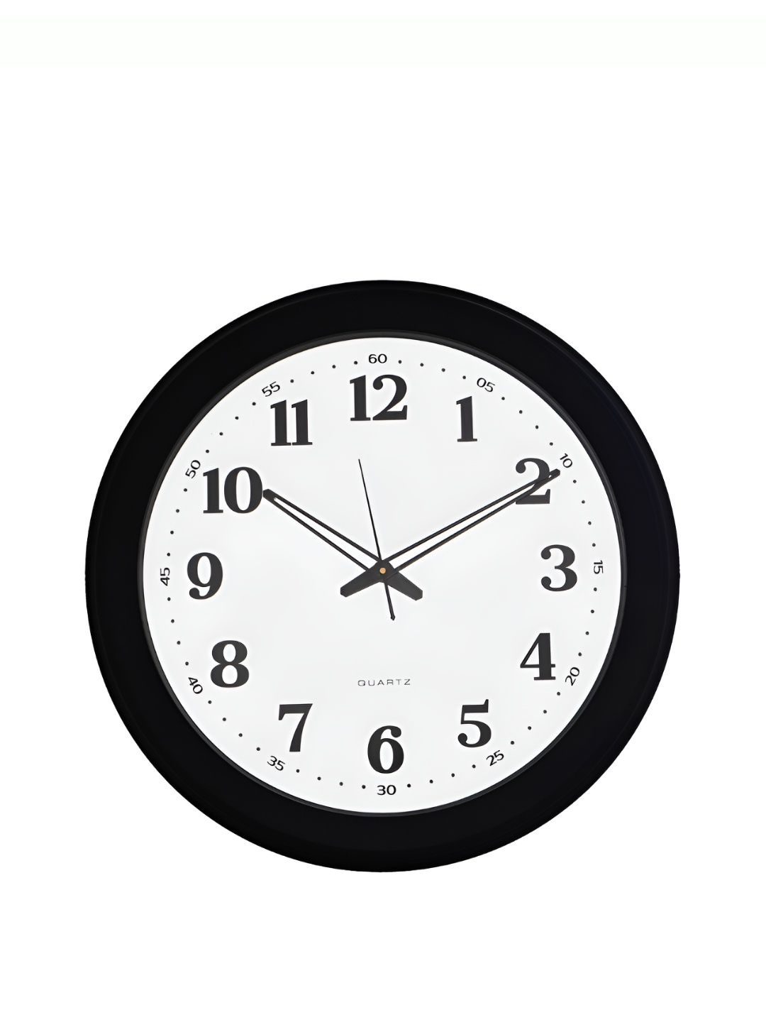 

CHRONIKLE Black & White Printed Round Contemporary Wall Clock
