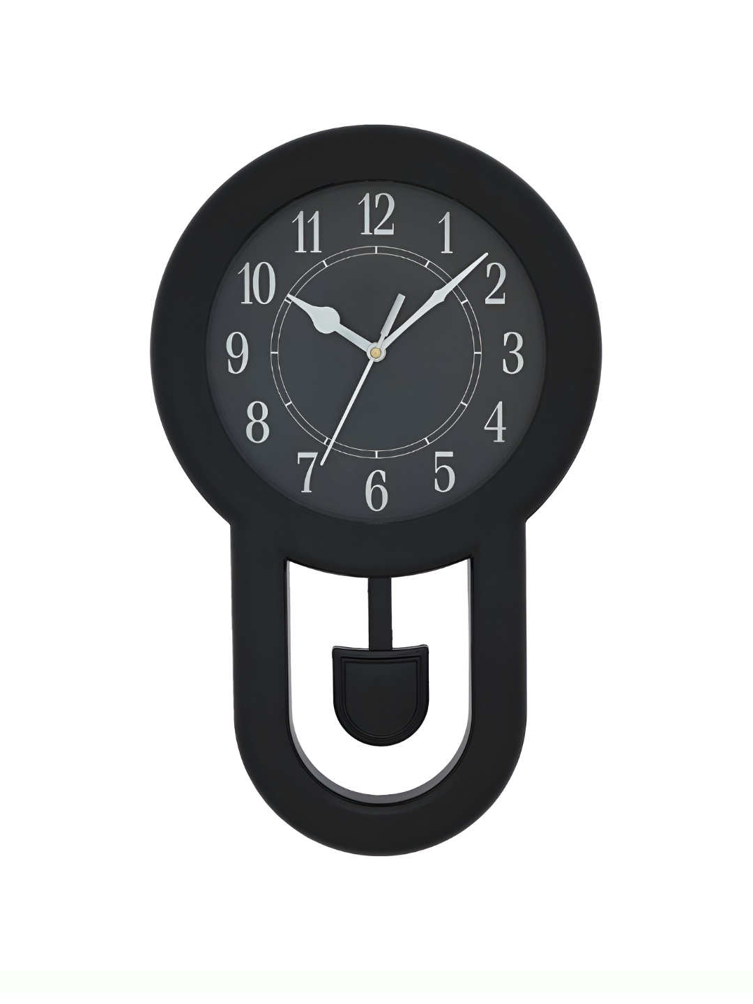 

CHRONIKLE Black & White Round Contemporary Wall Clock