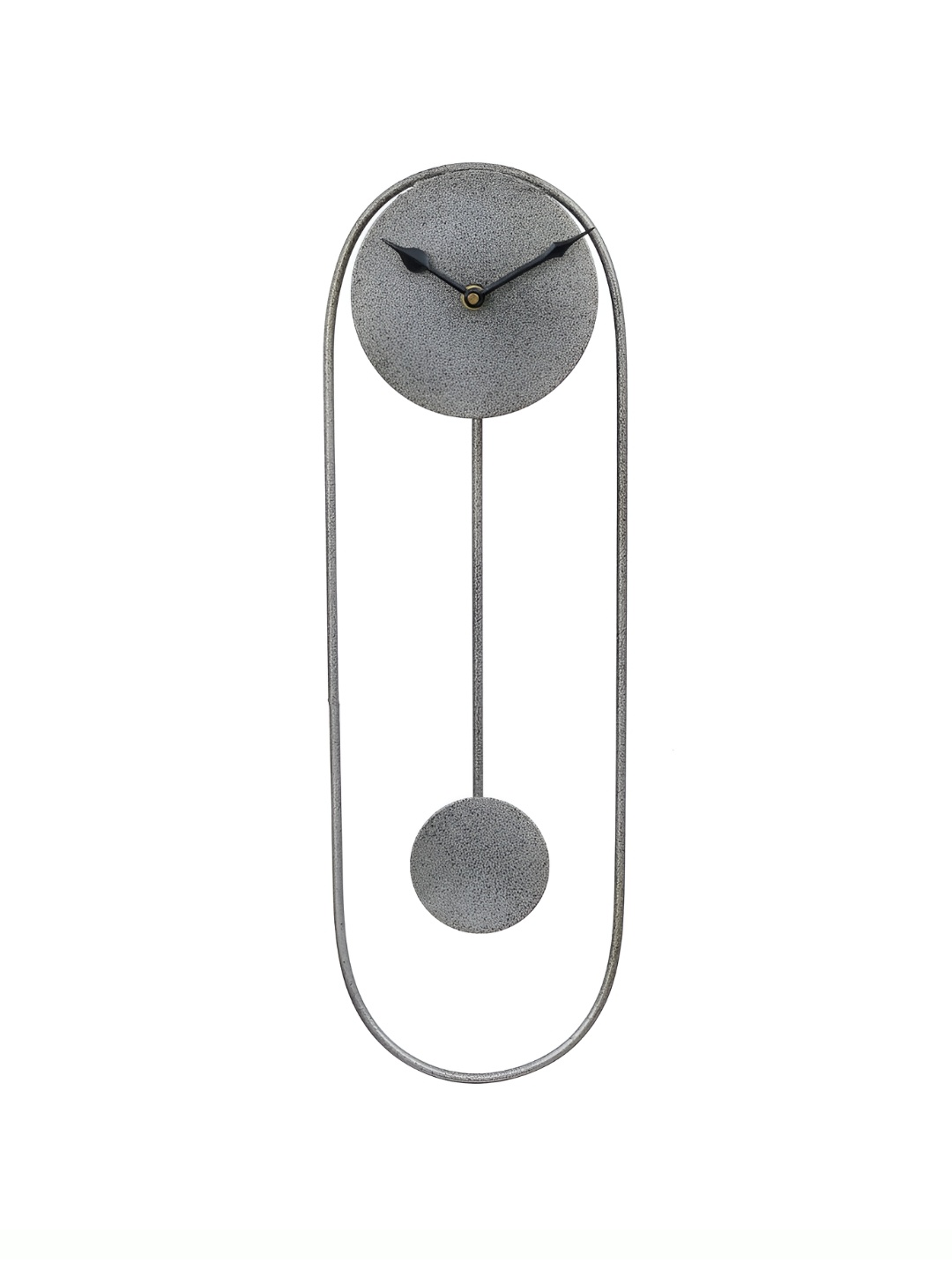

CHRONIKLE Grey & Black Abstract Contemporary Wall Clock