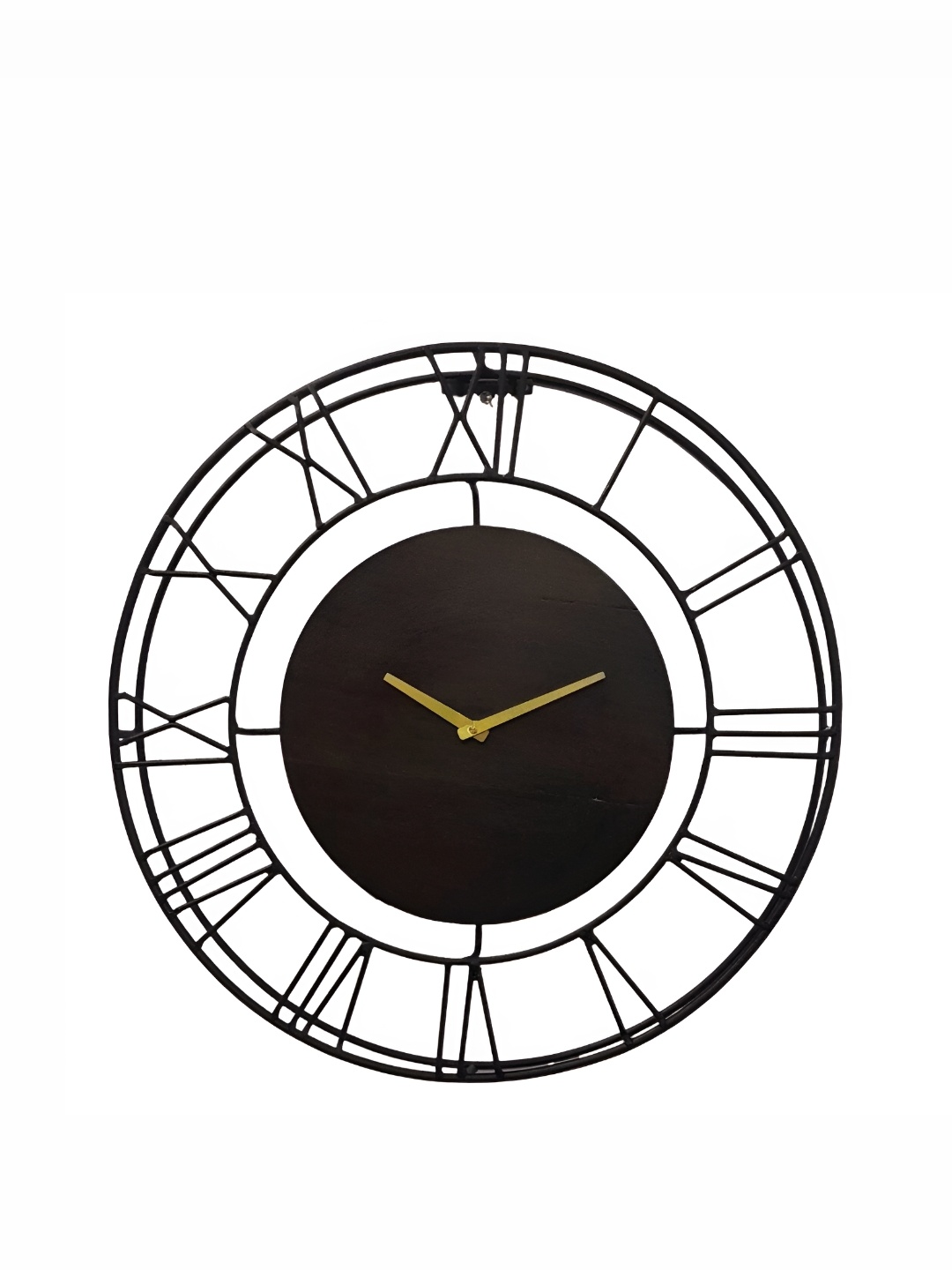 

CHRONIKLE Black Round Contemporary Wall Clock