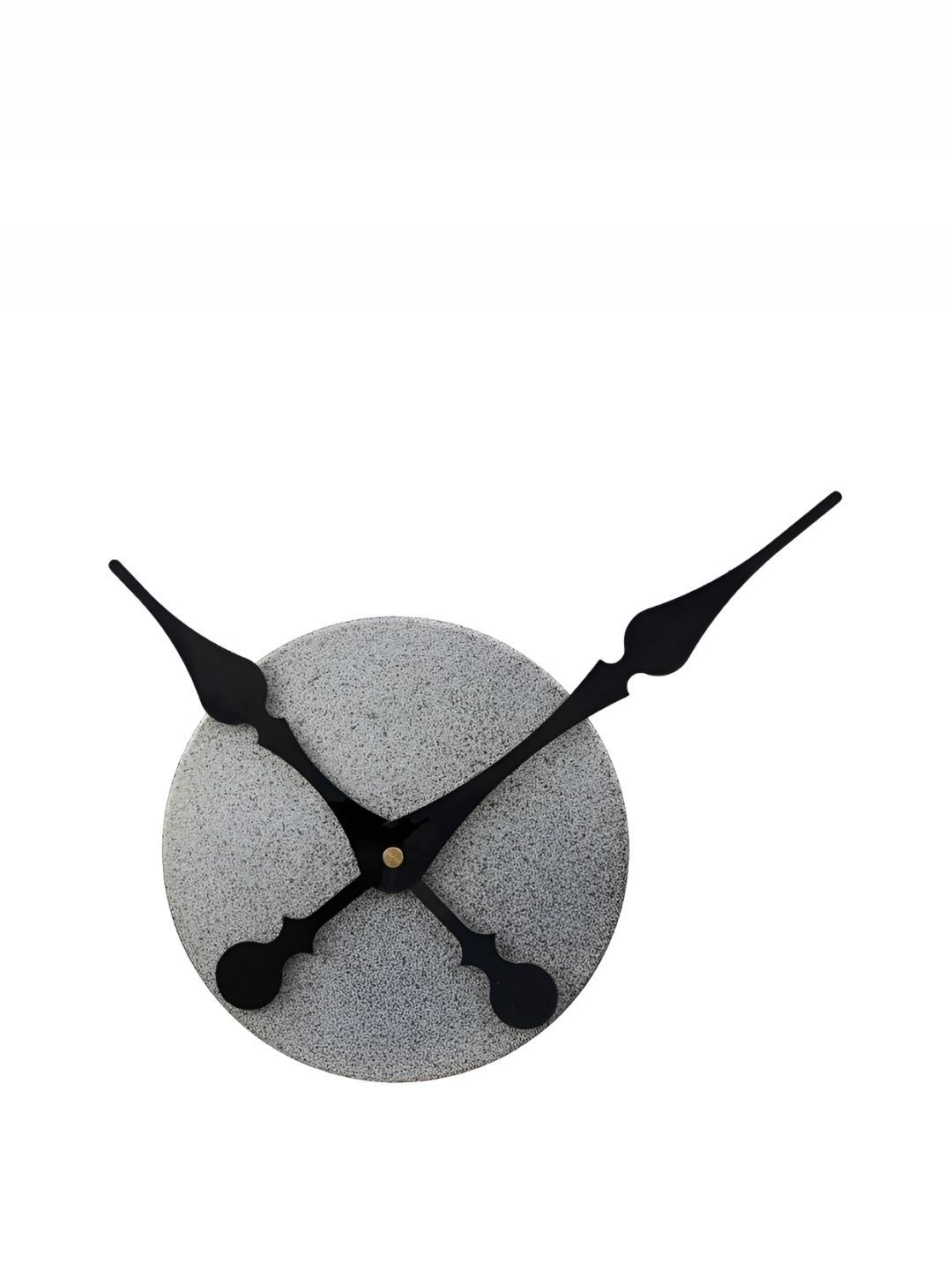 

CHRONIKLE Grey & Black Round Shaped Contemporary Wall Clock