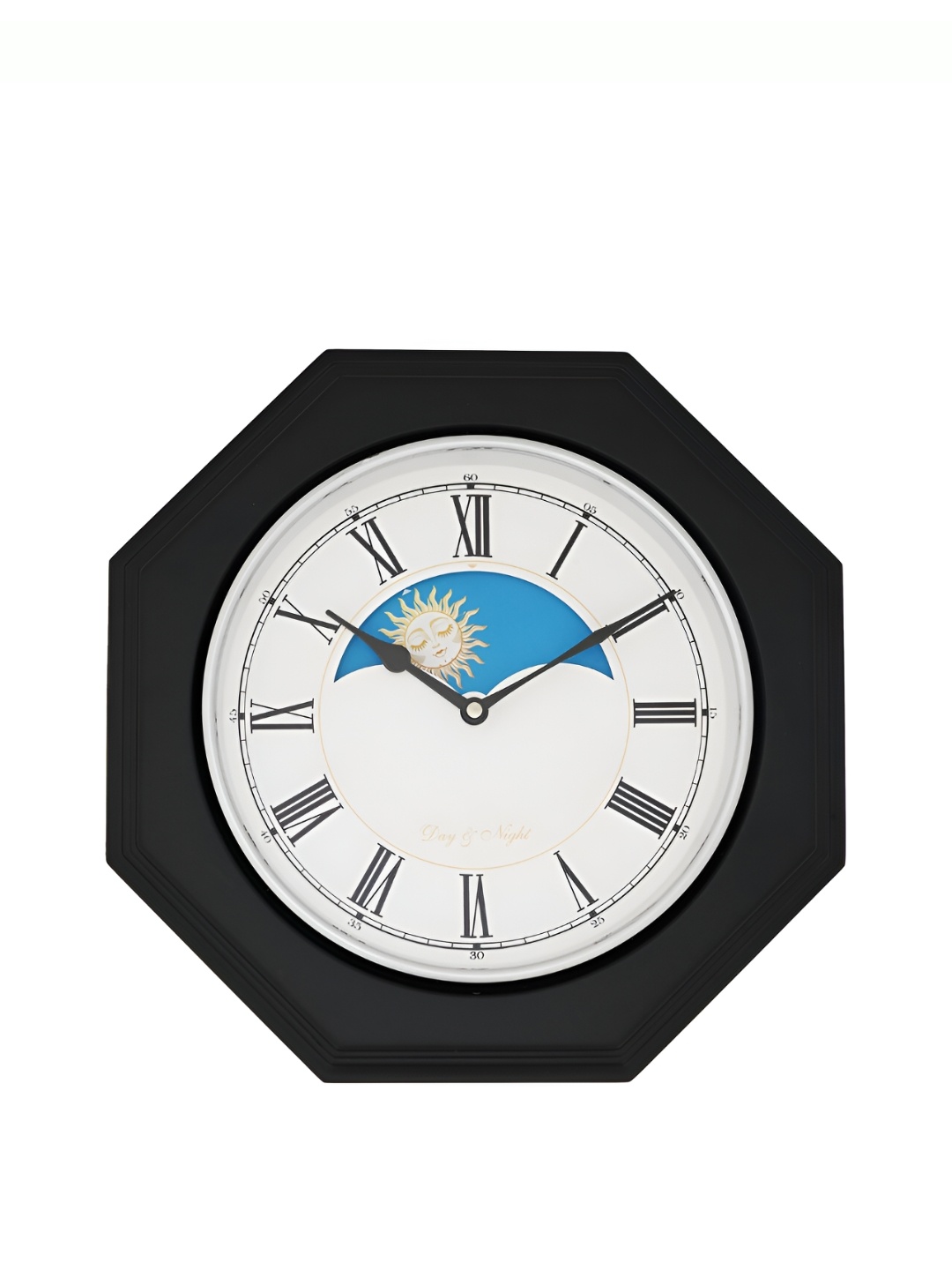 

CHRONIKLE Black & White Analogue Contemporary Wall Clock
