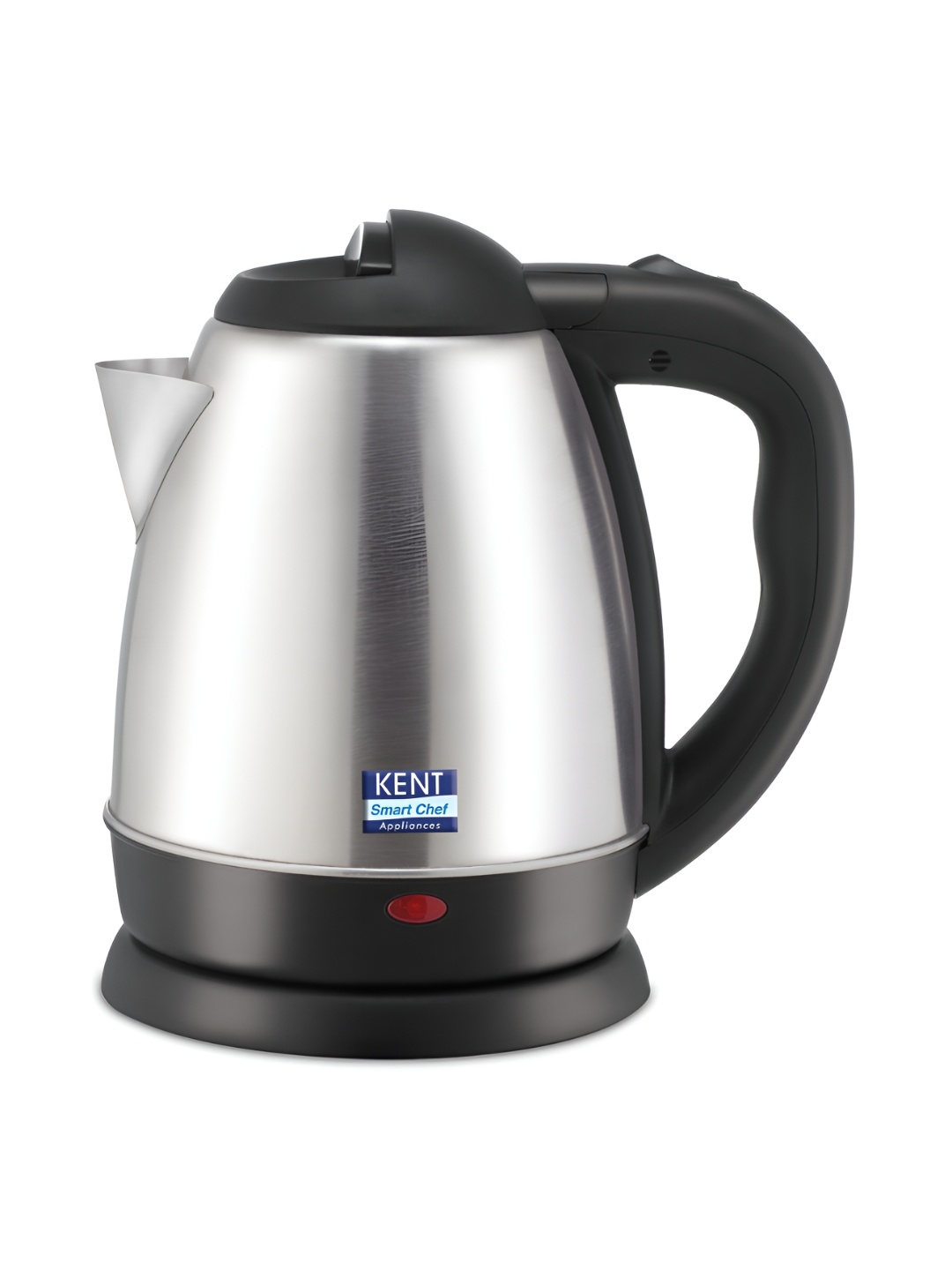 

Kent SilverToned & Black 1500Watt Stainless Steel Electric Kettle 1.2 L, Silver