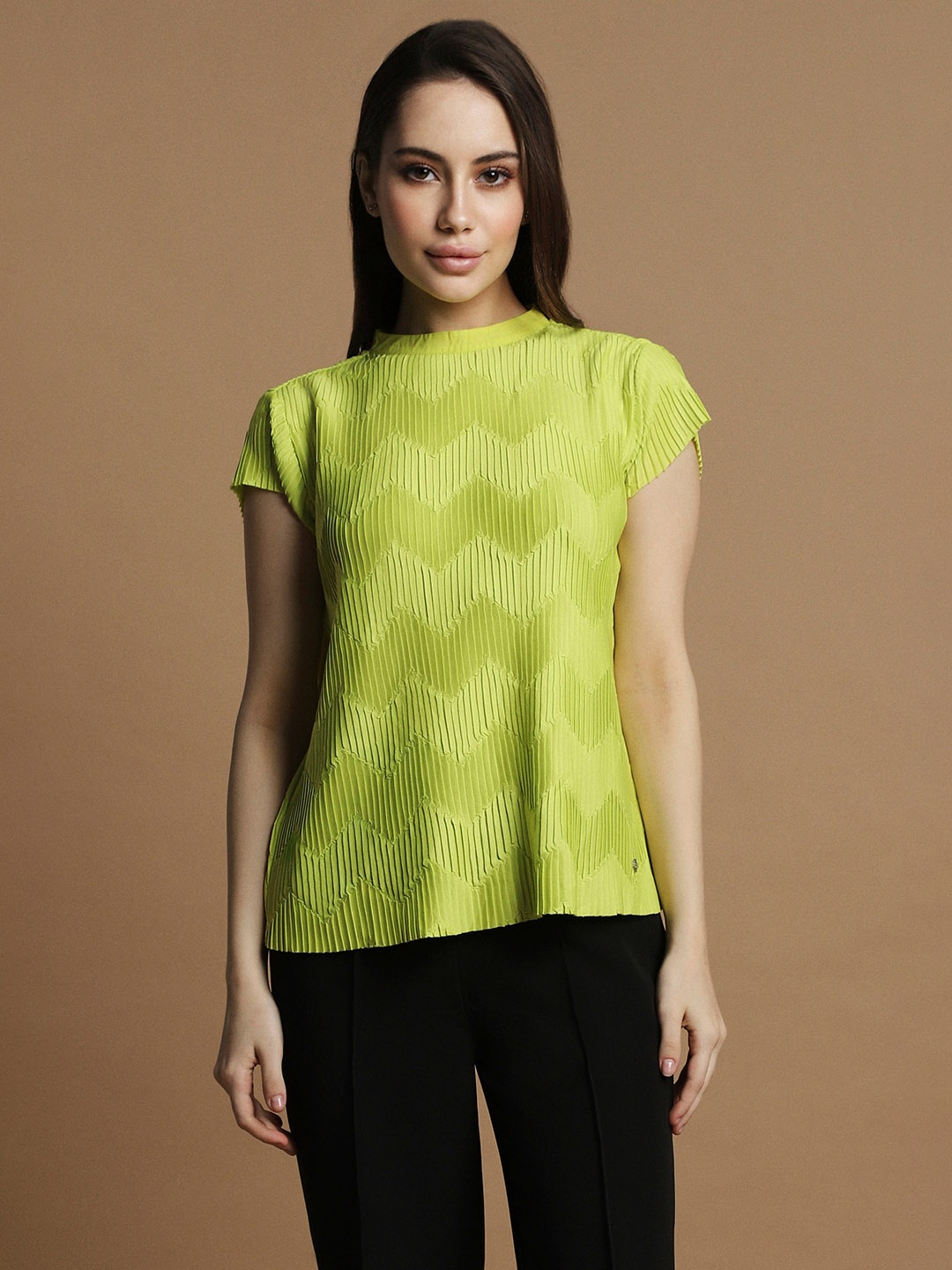 

Allen Solly Woman Green Top