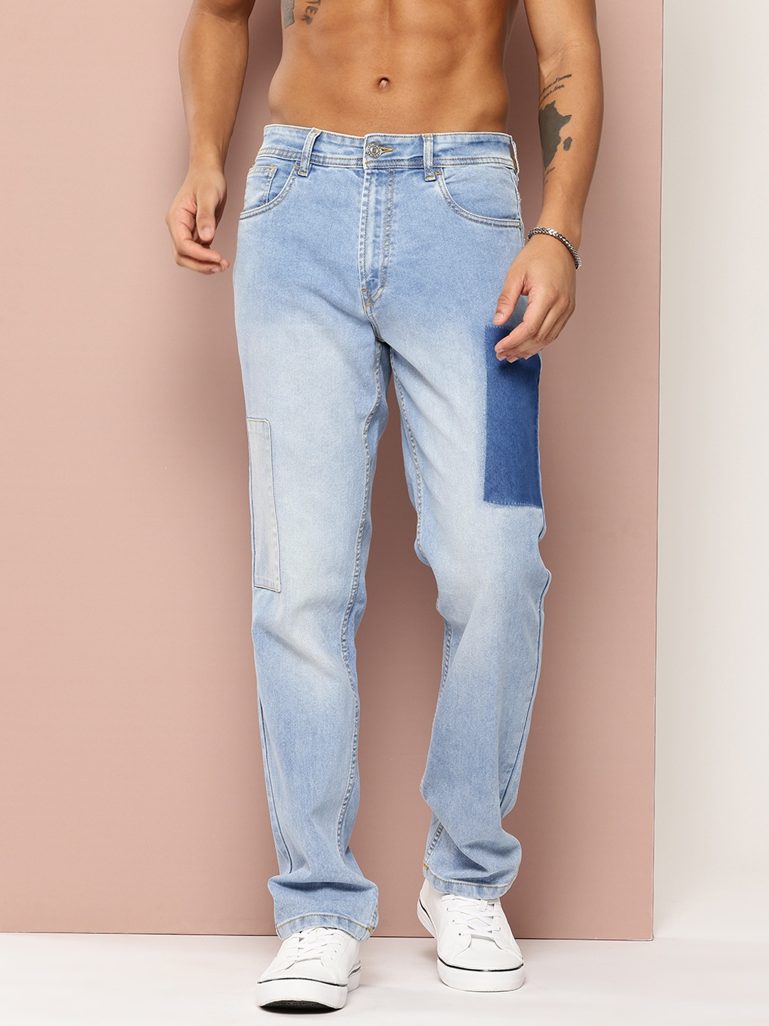 

Harvard Men Light Fade Regular Fit Jeans, Blue