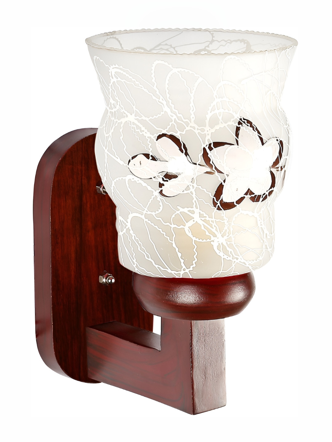 

Afast White & Brown Printed Abstract shaped Contemporary Wall Lamp