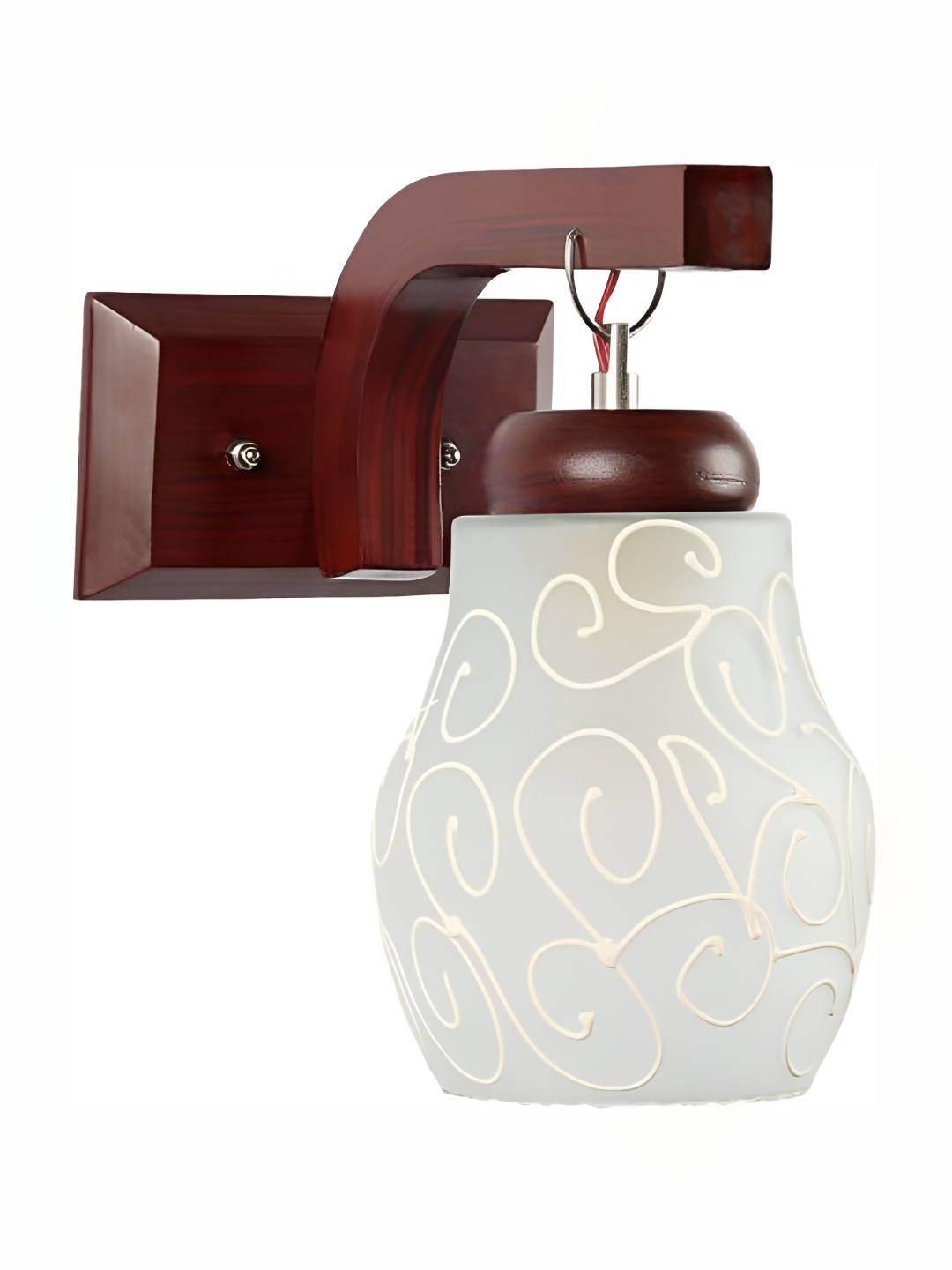 

Afast White Glass Wall Lamp