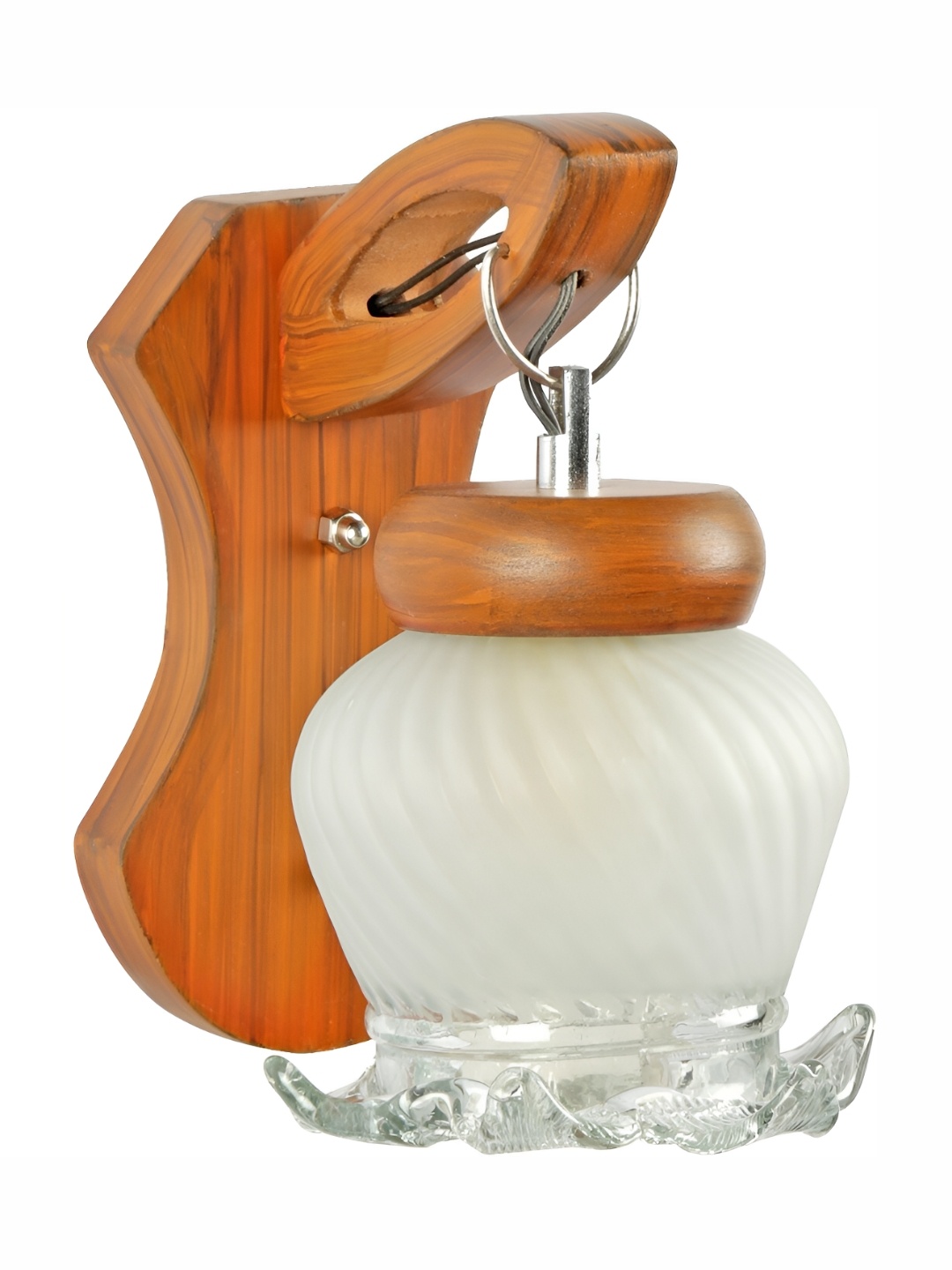 

Afast Multicoloured Glass Wall Lamp, White