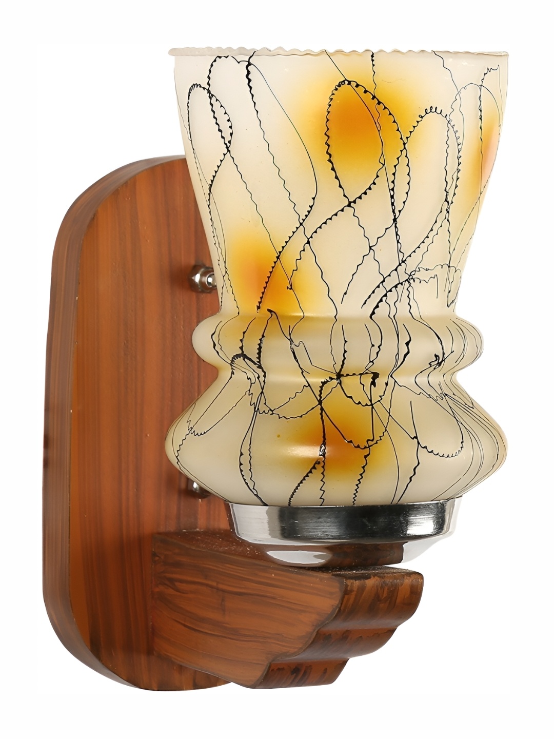 

Afast White & Black Glass Contemporary Wall Lamp
