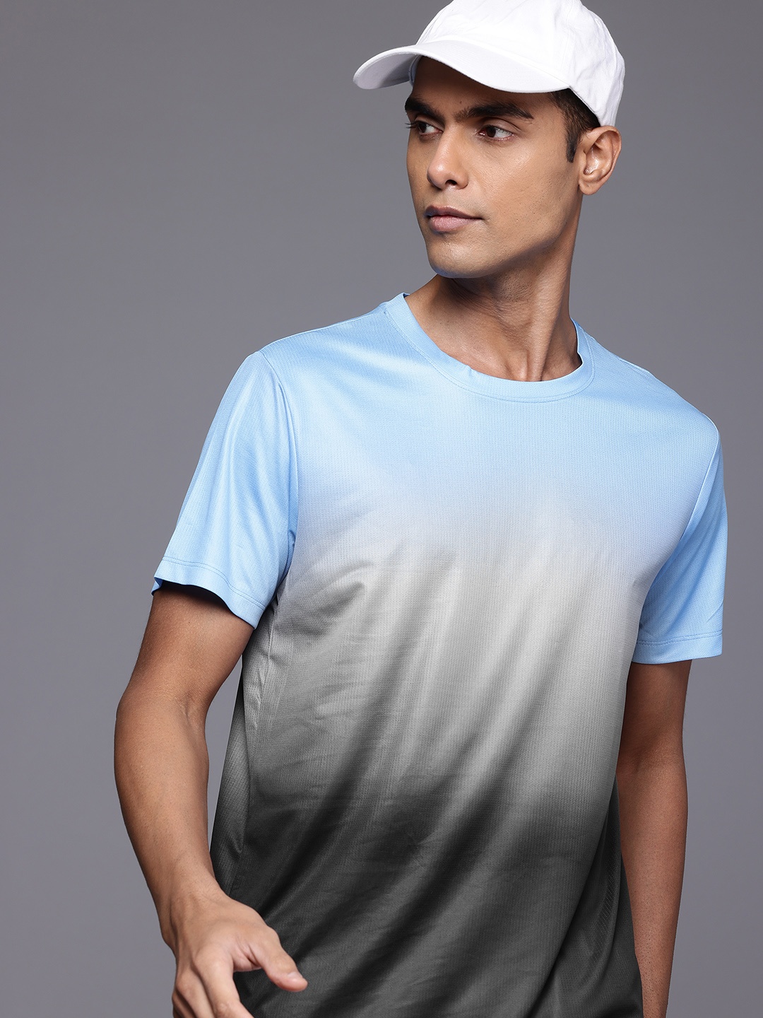 

HRX by Hrithik Roshan Rapid Dry Running Sports T-shirt, Blue