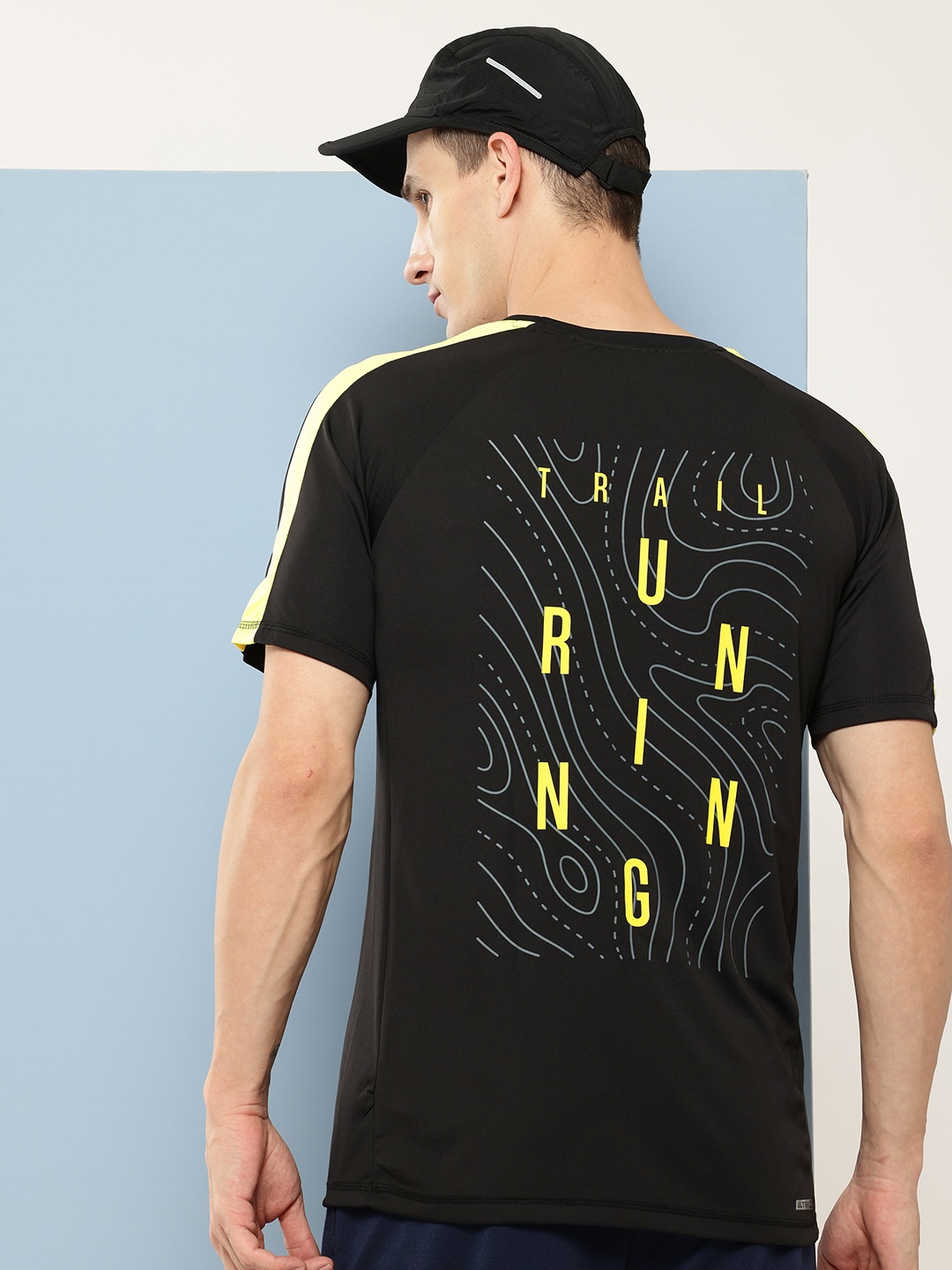

Slazenger Ultra-Dry Typography Running T-shirt, Black