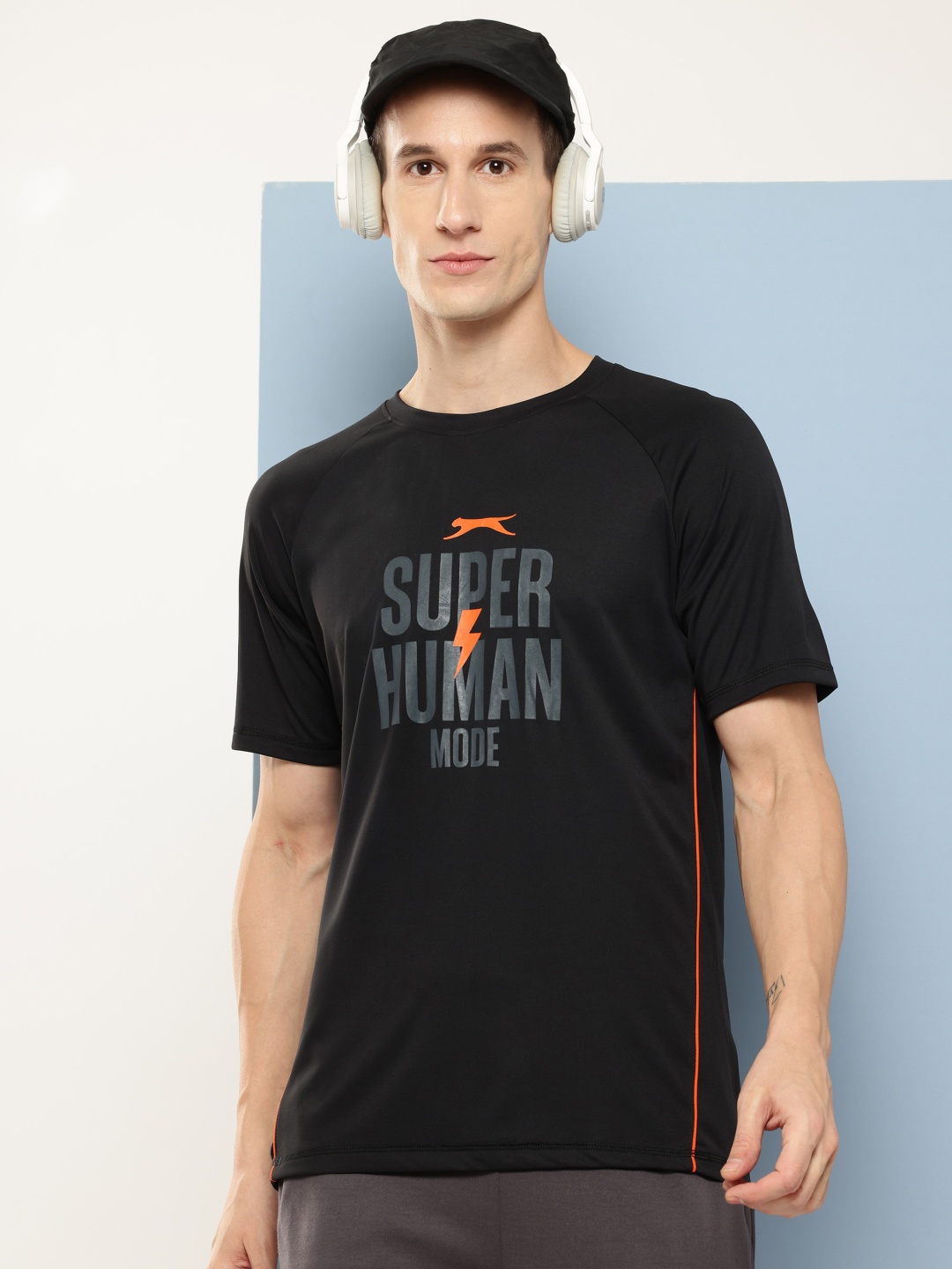 

Slazenger Ultra-Dry Typography T-shirt, Black