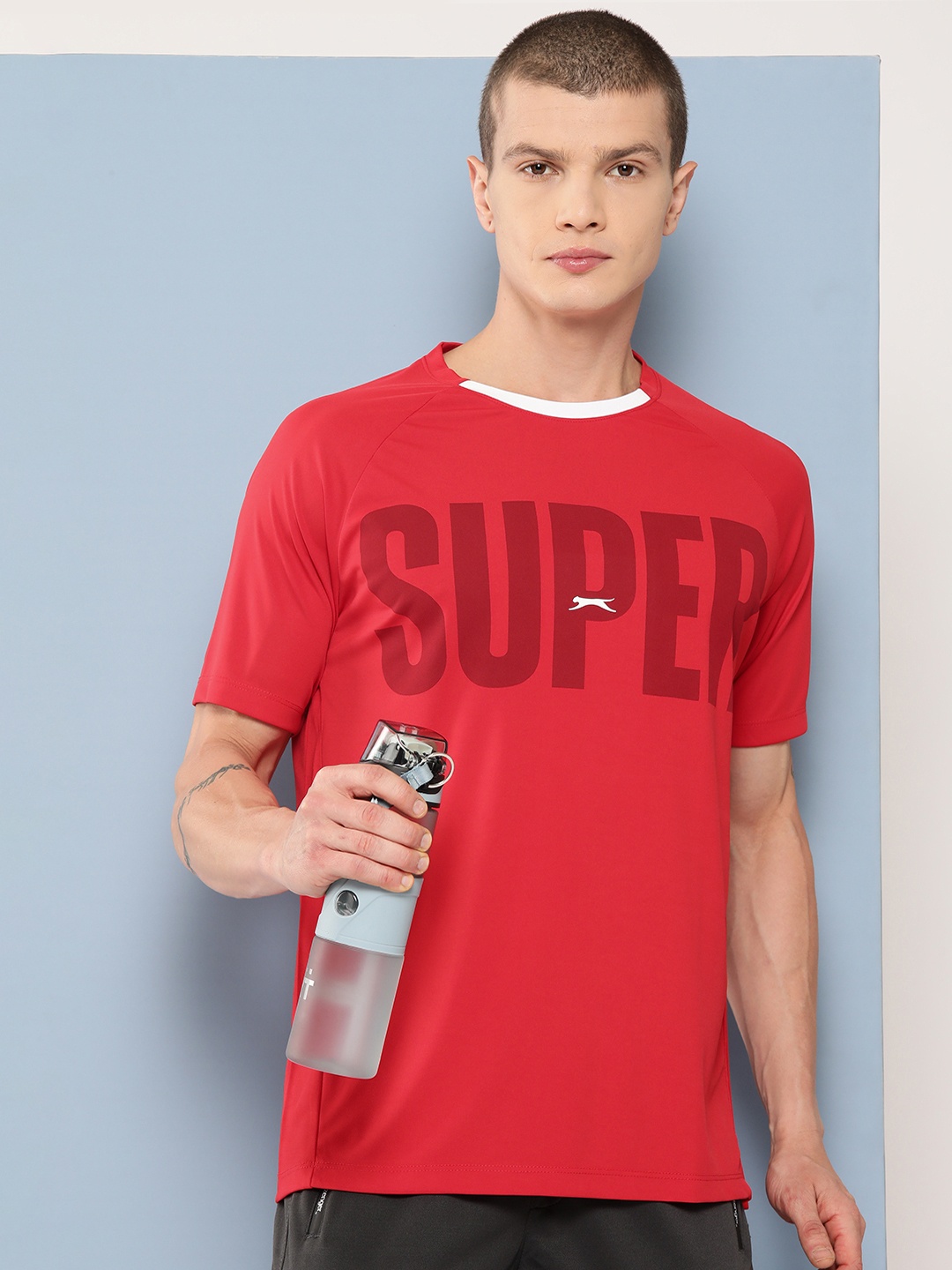 

Slazenger Ultra Dry Printed Sports T-shirt, Red