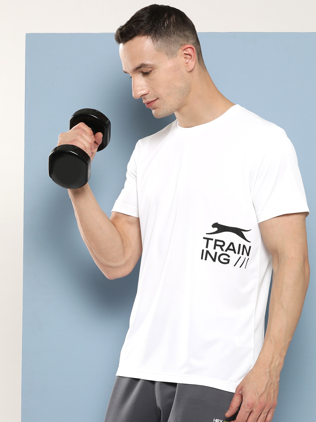 

Slazenger Printed Ultra-Dry Training T-shirt, White