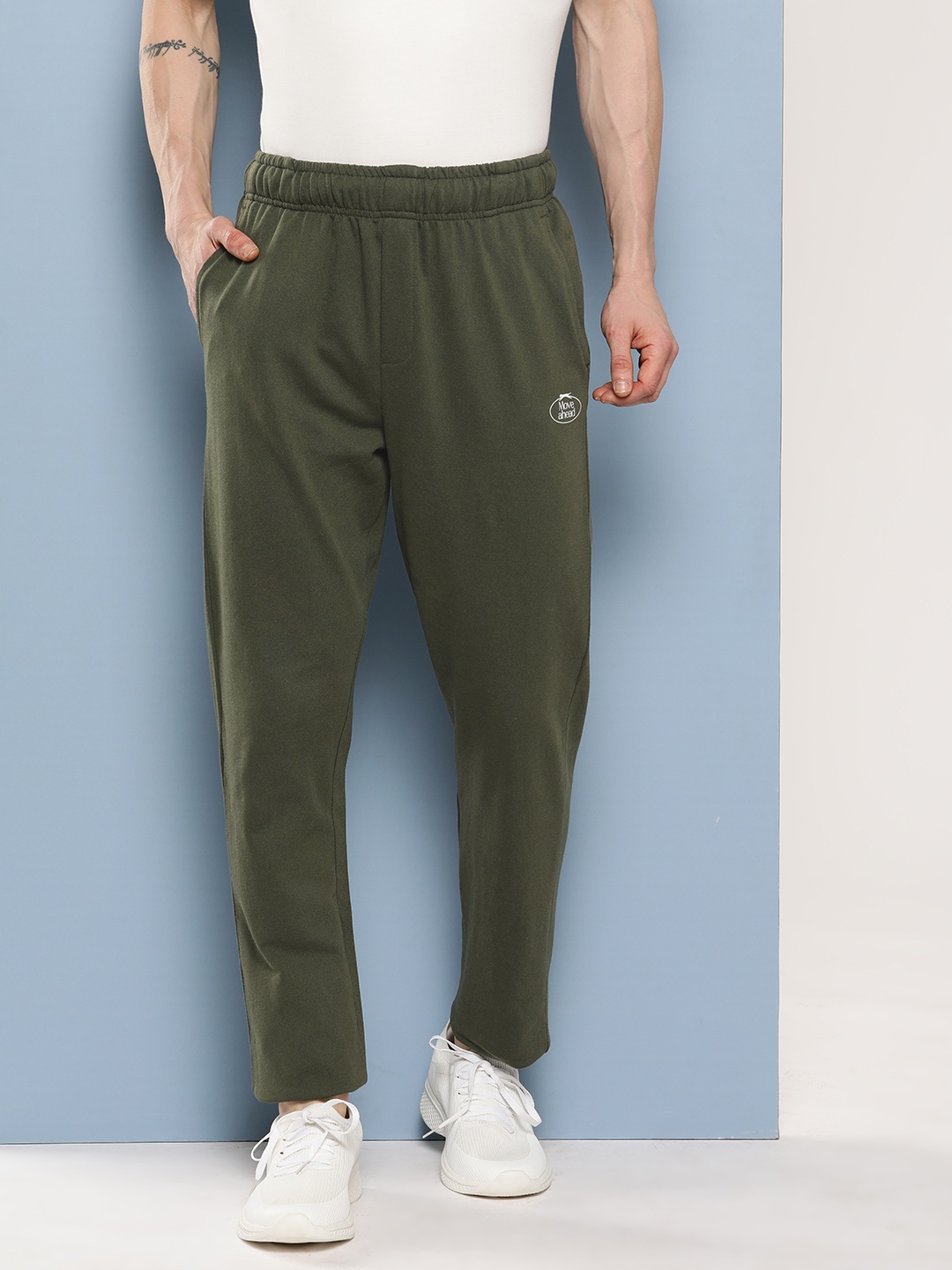 

Slazenger Men Regular Fit Track Pants, Olive