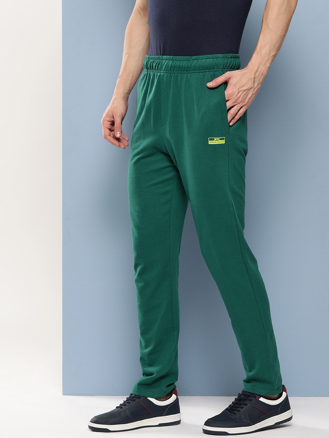 

Slazenger Men Track Pants, Green