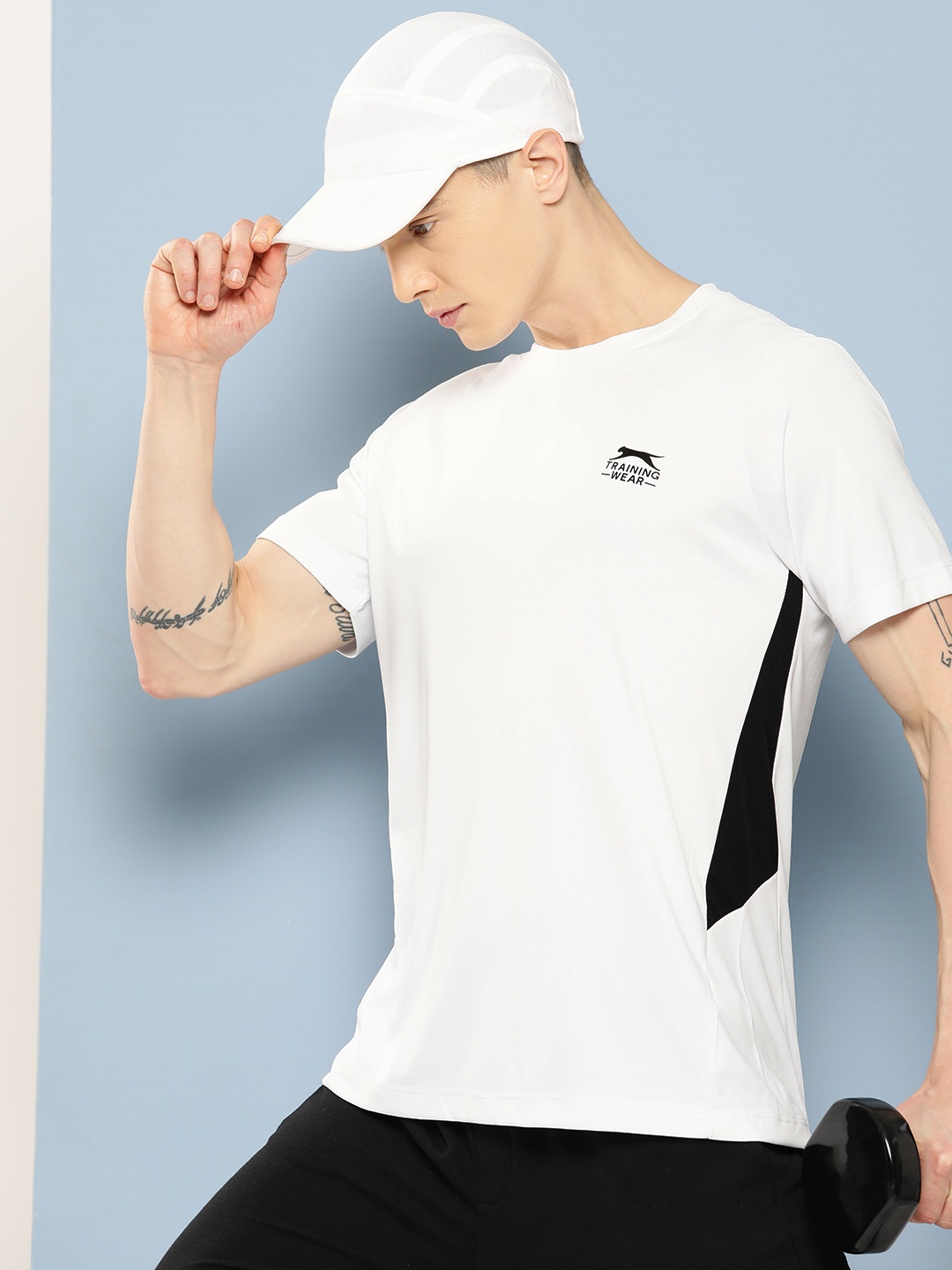 

Slazenger Raglan Sleeve Ultra-Dry Training T-shirt, White