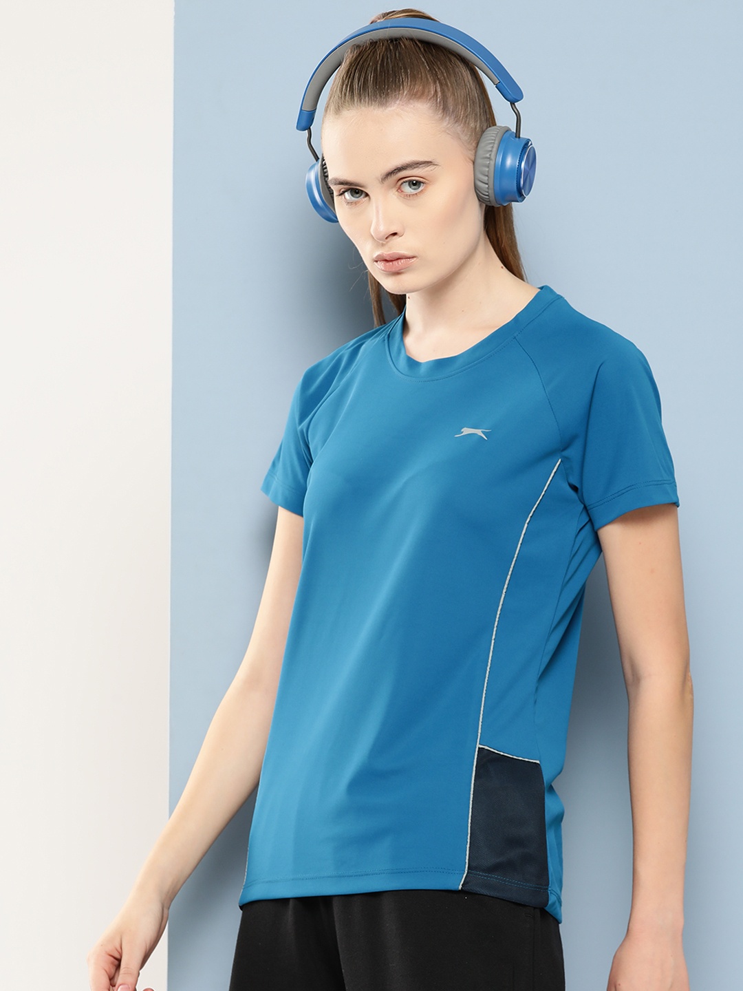 

Slazenger Round Neck Sports T-shirt, Blue