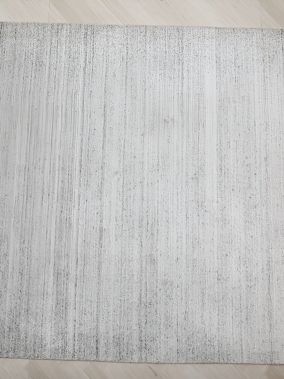 

MIRZAPUR KALEEN AND RUGS Grey Handmade Woollen Carpet