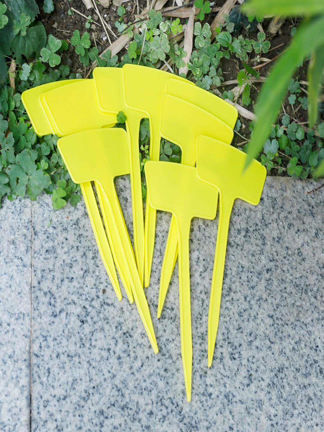 

Kuber Industries Yellow 10 Pieces Labels Tag For Plant Garden Accessories