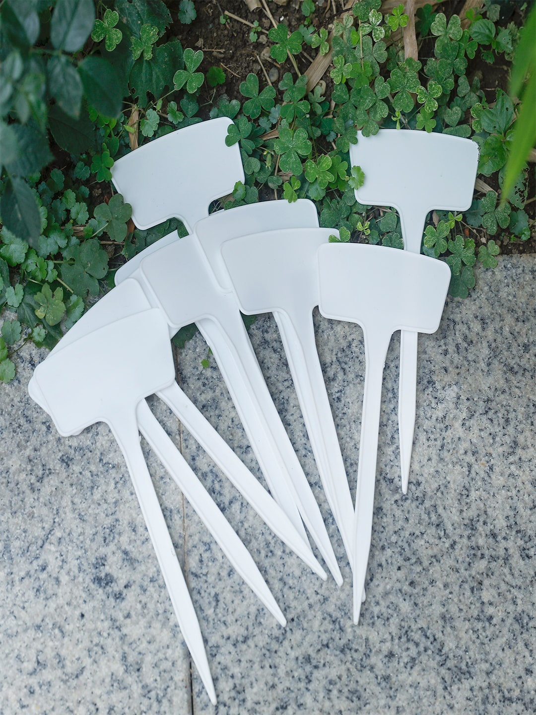 

Kuber Industries White 10 Pieces Labels Tag For Plant Garden Accessories